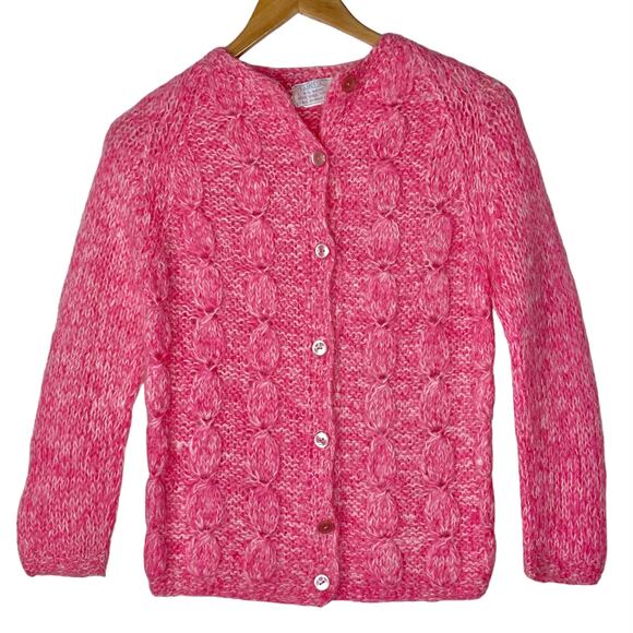 Vintage Sweater FAMELIA Hand Made Italy Wool Blend Size 36 US Size XS - Picture 1 of 7